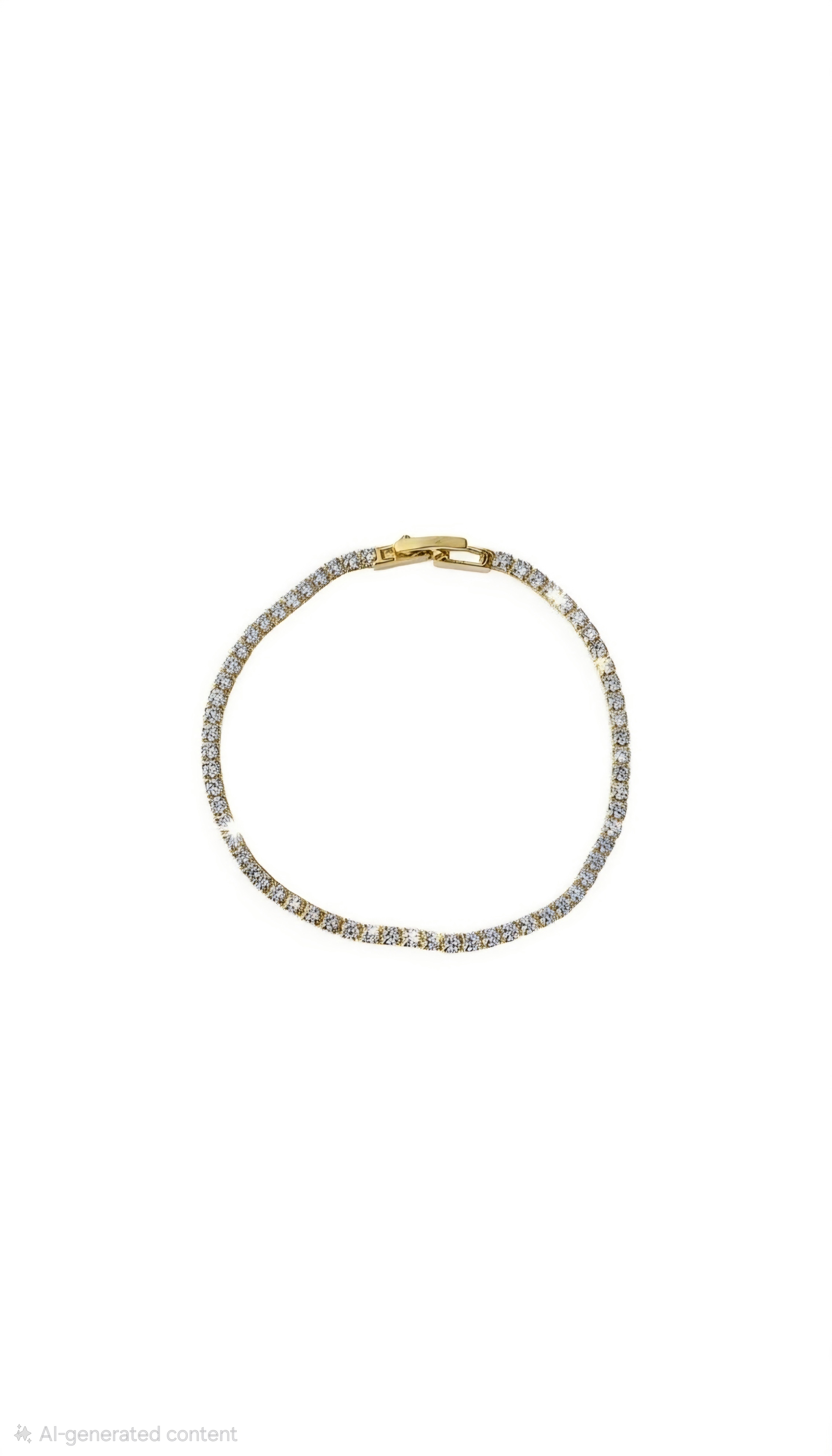 Classic Gold Tennis Bracelet